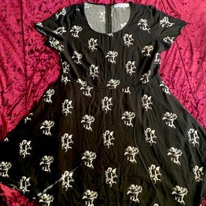 Black Cupid dress, size 14